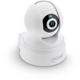 InLine SmartHome Telecamera per interni, HD, riv.movimento, pan tilt