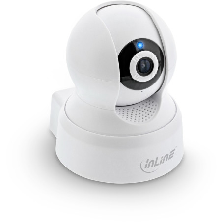 InLine SmartHome Telecamera per interni, HD, riv.movimento, pan tilt