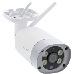 InLine Telecamera da esterno SmartHome HD con luce LED, IP66