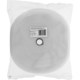 InLine Nastro per chiusura a strappo, rotolo da 25m, larghezza 25mm, bianco