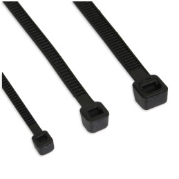 InLine Fascette stringicavo 350x4,8mm, nero, 100pz