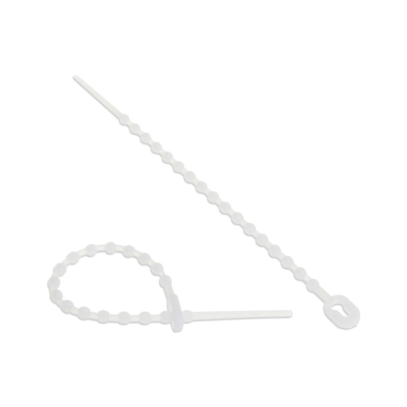 InLine Fascette stringicavo a grani riapribili, 150mm, neutra, 100pz InLine Fascette stringicavo a grani riapribili, 150mm, neutra, 100pz
