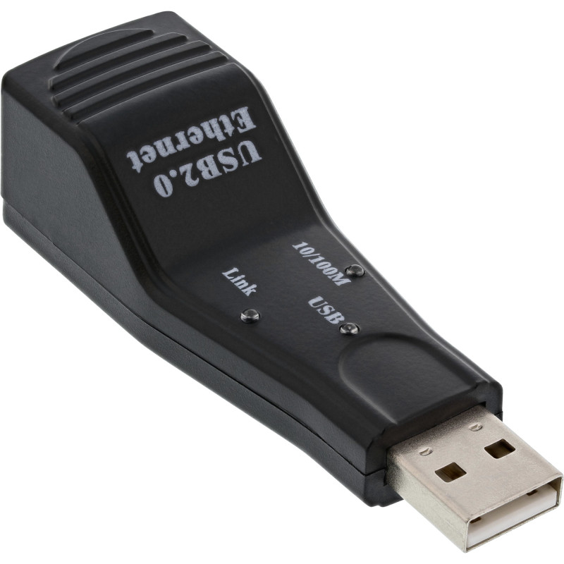 InLine Adattatore di rete Lan Fast Ethernet USB 2.0, 1x RJ45 10 100MBit InLine Adattatore di rete Lan Fast Ethernet USB 2.0, 1x RJ45 10 100MBit