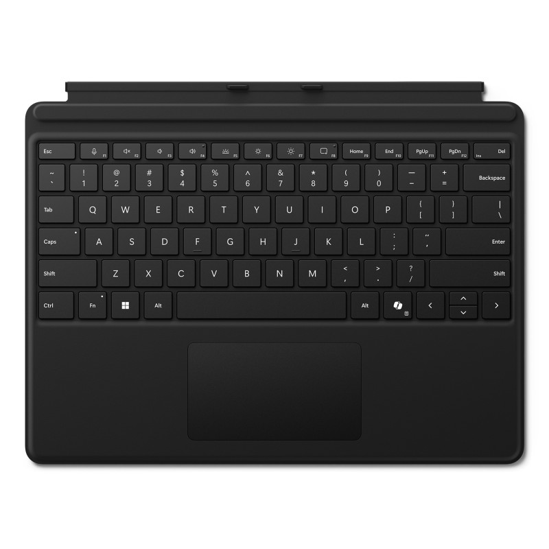 Microsoft Surface Pro Keyboard Tedesco Microsoft Cover port Nero Microsoft Surface Pro Keyboard Tedesco Microsoft Cover port Nero