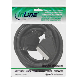 InLine Cavo Scart 20pin maschio   maschio, 3m