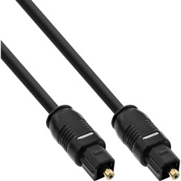 InLine Cavo Audio Toslink maschio   maschio, 0,5m, nero
