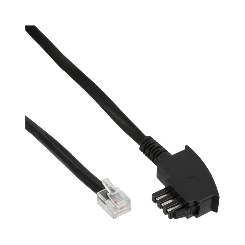 InLine Cavo adattatore TAE-N,TAE-N a RJ11 (6P4C), 6m InLine Cavo adattatore TAE-N,TAE-N a RJ11 (6P4C), 6m