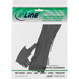 InLine Cavo adattatore TAE-N,TAE-N a RJ11 (6P4C), 6m