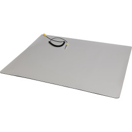 InLine Base antistatica di lavoro con cavo messa a terra coccodrillo, 50x60cm
