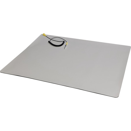 InLine Base antistatica di lavoro con cavo messa a terra coccodrillo, 50x60cm