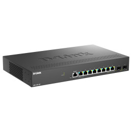 D-Link DMS-1250-10S E switch di rete Gestito 2.5G Ethernet (100 1000 2500) Nero