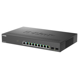 D-Link DMS-1250-10S E switch di rete Gestito 2.5G Ethernet (100 1000 2500) Nero