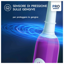 Oral-B Junior 8006540742891 spazzolino elettrico Bambino Spazzolino rotante Viola