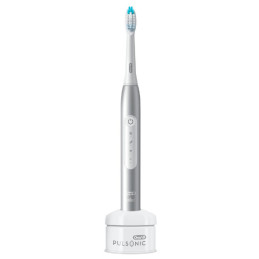 Oral-B Pulsonic Slim Luxe 4000 Adulto Spazzolino elettrico sonico Platino