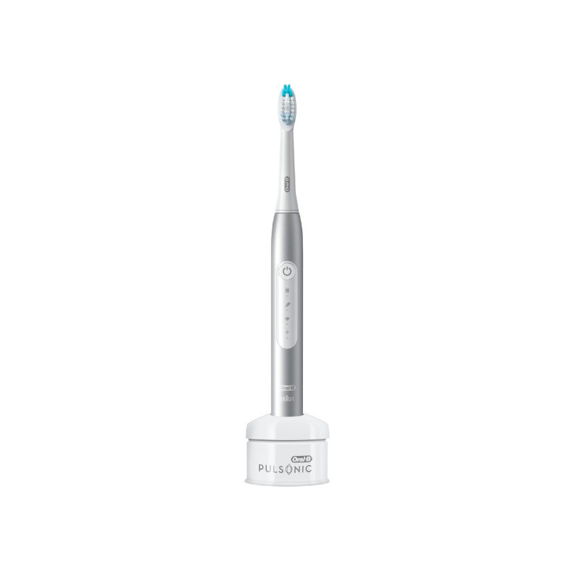 Oral-B Pulsonic Slim Luxe 4000 Adulto Spazzolino elettrico sonico Platino Oral-B Pulsonic Slim Luxe 4000 Adulto Spazzolino elettrico sonico Platino