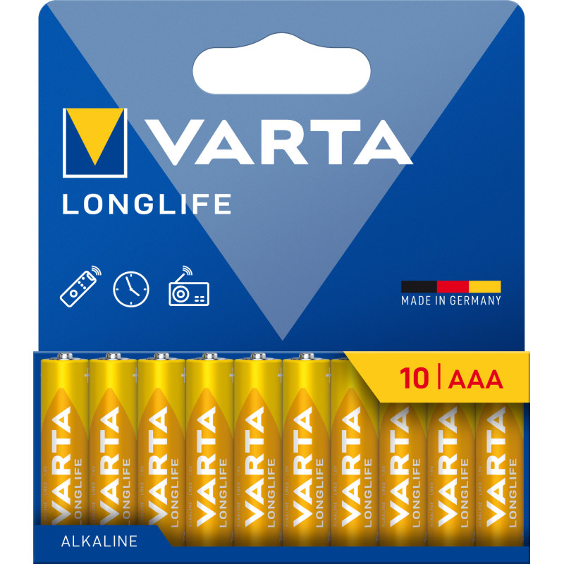 Varta 4103101761 Batteria monouso Mini Stilo AAA Alcalino Varta 4103101761 Batteria monouso Mini Stilo AAA Alcalino