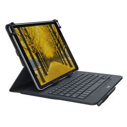 Logitech 920-008336 tastiera per dispositivo mobile QWERTY Spagnolo Bluetooth Nero
