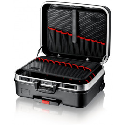 Knipex BIG Basic Move Cassetta degli attrezzi Acrilonitrile butadiene stirene (ABS), Alluminio Nero