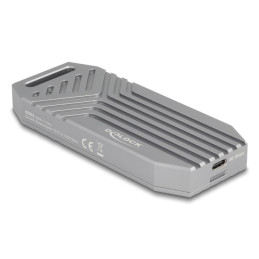 DeLOCK 42033 contenitore di unità di archiviazione Box esterno SSD Grigio M.2
