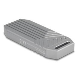 DeLOCK 42033 contenitore di unità di archiviazione Box esterno SSD Grigio M.2