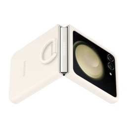 Samsung Galaxy Z Flip5 Silicone Case with Ring