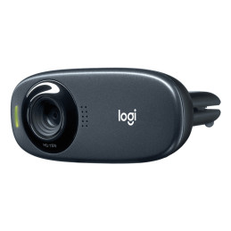 Logitech 960-001000 webcam 1,2 MP 1280 x 720 Pixel USB 2.0 Nero