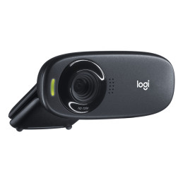 Logitech 960-001000 webcam 1,2 MP 1280 x 720 Pixel USB 2.0 Nero