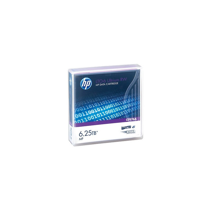 HPE LTO-6 Ultrium RW Nastro dati vuoto 6,25 TB 1,26 cm HPE LTO-6 Ultrium RW Nastro dati vuoto 6,25 TB 1,26 cm