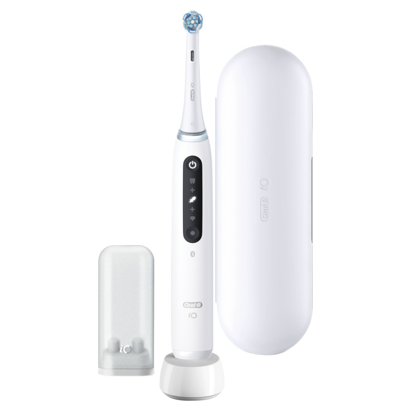 Oral-B iO Series 5 Adulto Spazzolino rotante-oscillante Bianco Oral-B iO Series 5 Adulto Spazzolino rotante-oscillante Bianco