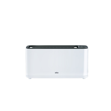 Braun HT3100WH tostapane 1 fetta e 1000 W Nero, Bianco
