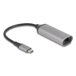 DeLOCK 81570 adattatore per inversione del genere dei cavi USB Type-C RJ-45 Antracite