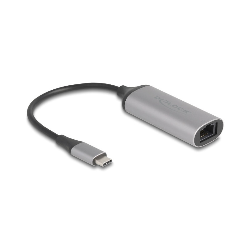 DeLOCK 81570 adattatore per inversione del genere dei cavi USB Type-C RJ-45 Antracite DeLOCK 81570 adattatore per inversione del genere dei cavi USB Type-C RJ-45 Antracite