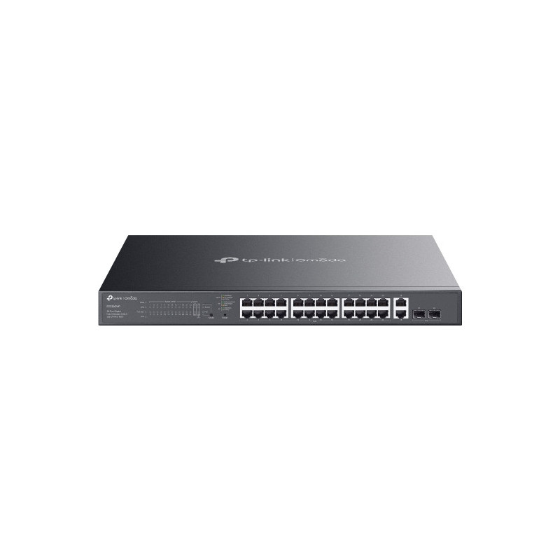 TP-Link Omada ES228GMP switch di rete Gestito L2 Gigabit Ethernet (10 100 1000) Supporto Power over Ethernet (PoE) Nero TP-Link Omada ES228GMP switch di rete Gestito L2 Gigabit Ethernet (10 100 1000) Supporto Power over Ethernet (PoE) Nero