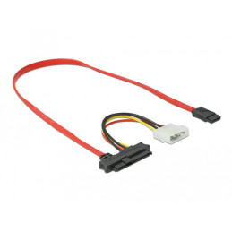 DeLOCK Cavo SAS SFF-8482 + Potenza  1 x SATA 7 pin 0,5 m