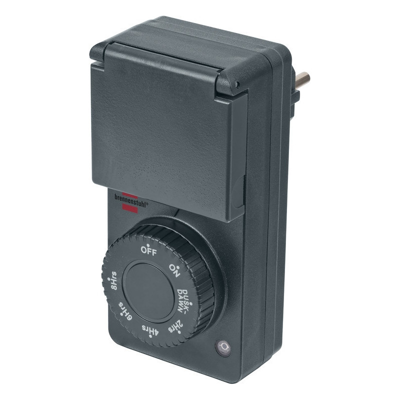 Brennenstuhl 1506120 timer elettrico Nero Timer quotidiano Brennenstuhl 1506120 timer elettrico Nero Timer quotidiano