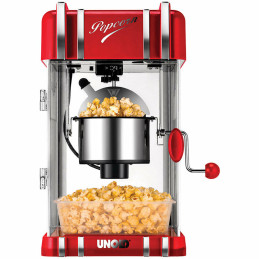 Unold 48535 macchina per popcorn Rosso, Argento 300 W