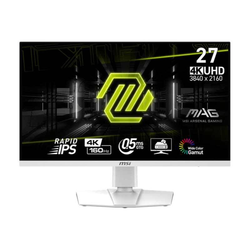 MSI MAG 274URFWDE Monitor PC 68,6 cm (27") 3840 x 2160 Pixel 4K Ultra HD Bianco MSI MAG 274URFWDE Monitor PC 68,6 cm (27") 3840 x 2160 Pixel 4K Ultra HD Bianco