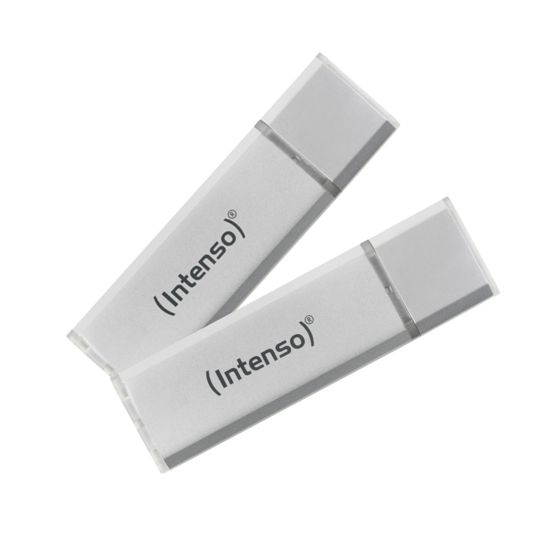 Intenso Ultra Line 2 x 64GB unità flash USB USB tipo A 3.2 Gen 1 (3.1 Gen 1) Argento Intenso Ultra Line 2 x 64GB unità flash USB USB tipo A 3.2 Gen 1 (3.1 Gen 1) Argento