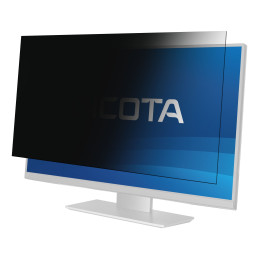 DICOTA D50078-2SM schermo anti-riflesso 80 cm (31.5") Monitor Filtro per la privacy senza bordi per display