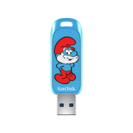 SanDisk Smurf unità flash USB 64 GB USB tipo A 3.2 Gen 1 (3.1 Gen 1) Blu