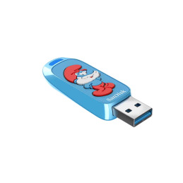 SanDisk Smurf unità flash USB 64 GB USB tipo A 3.2 Gen 1 (3.1 Gen 1) Blu