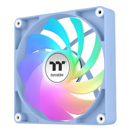 Thermaltake Fan Hydrangea Blue CT120 Case per computer Ventilatore 12 cm Blu, Bianco 2 pz