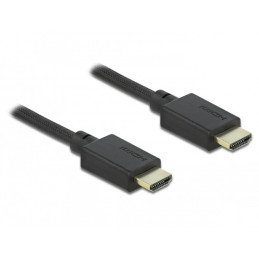 DeLOCK Cavo HDMI ad altissima velocità 48 Gbps 8Kbps 8K 60 Hz da 1 m