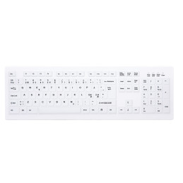 CHERRY AK-C8100F-FU1-W NOR tastiera Ufficio RF Wireless QWERTY Norvegese Bianco