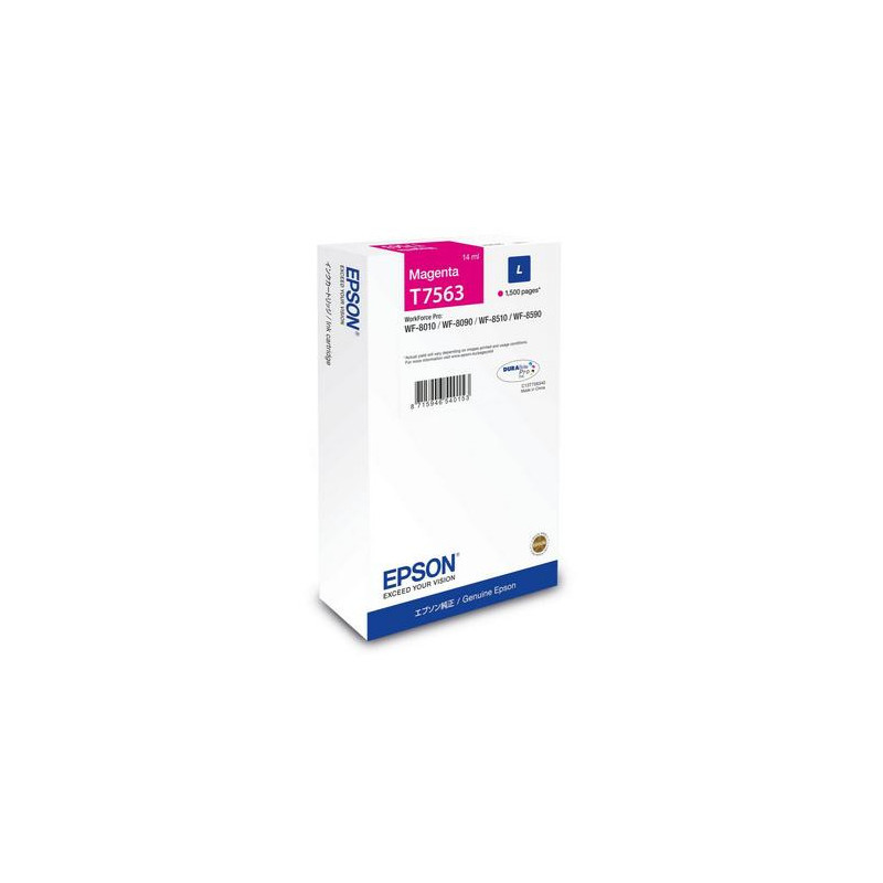 Epson C13T75634N cartuccia d'inchiostro 1 pz Originale Resa standard Magenta Epson C13T75634N cartuccia d'inchiostro 1 pz Originale Resa standard Magenta
