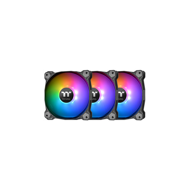 Thermaltake CL-F063-PL12SW-A sistema di raffreddamento per computer Case per computer Ventilatore 12 cm Nero, Bianco Thermaltake CL-F063-PL12SW-A sistema di raffreddamento per computer Case per computer Ventilatore 12 cm Nero, Bianco