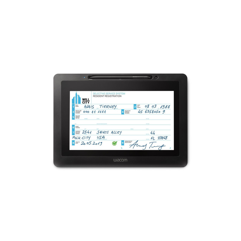 Wacom DTU-1031AX LCD 25,6 cm (10.1") Nero Wacom DTU-1031AX LCD 25,6 cm (10.1") Nero