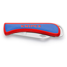 Knipex 16 20 50 SB Taglierino Blu, Rosso, Acciaio inox Taglierino a lama retrattile