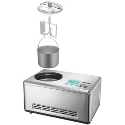 Unold 48876 Eismaschine Nobile, 2 L Eiscreme, 180 W