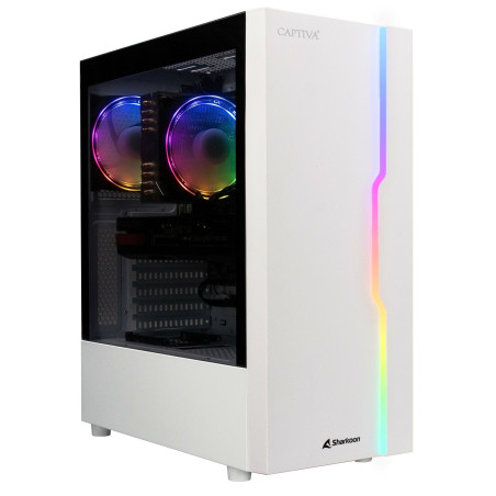 CAPTIVA Advanced Gaming R78-259 AMD Ryzen™ 7 16 GB DDR4-SDRAM 1 TB SSD NVIDIA GeForce RTX 4060 PC Bianco